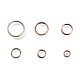 アイアンスプリットリング  ダブルループ丸カン  赤銅鉱  4~10x1.4mm  内径：3.3~8.6mm  約5316個/500g IFIN-JQ0001-03R-2