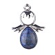 Natural Lapis Lazuli Pendants KK-F798-10D-3