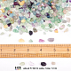 OLYCRAFT 2 Strands Natural Chip Stone Beads 5~8mm Fluorite Beads Strand Chip Undyed Fluorite Irregular Gemstones for Bracelet Jewelry Making G-OC0002-27-3