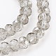 Chapelets de perles en verre électroplaqué GLAA-K027-HP-A01-3