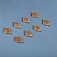 SuperZubehör 40 Stück Verbindungsanhänger aus Legierung in 4 Farben FIND-FH0010-77-5