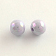 Perles rondes en acrylique plaqué de couleur AB SACR-Q109-8mm-02-1