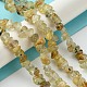 Chapelets de perles en quartz de rutile naturel G-Z034-E10-01-2
