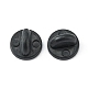 Rubber Pin Backs FIND-WH0005-A03-1