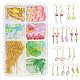 SUNNYCLUE DIY Flower Dangle Earring Making Kits DIY-SC0001-37-1