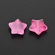 Two Tone Transparent Spray Painted Glass Beads GLAA-T022-25-C06-2
