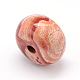 Rondelle di perle di diaspro rosso naturale G-F216-09-3