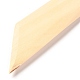 Wooden Pottery Clay Carving Curved Clapper Tool TOOL-F014-01-4