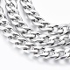 Men Curb Chain Necklace NJEW-F027-46-2