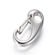 304 Stainless Steel Keychain Clasp Findings X-STAS-Q130-1