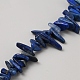Natürlicher Lapislazuli Perlenstränge&nbsp;LS-G-TAC0005-02D-1