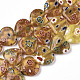 Handmade Millefiori Lampwork Beads Strands LAMP-N023-001I-1
