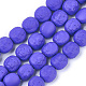 Vaporisez peints non-magnétiques synthétiques perles d'hématite brins G-T116-29-19-1