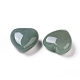 Натуральный зеленый авантюрин сердце любовь камень G-L533-08-2