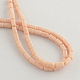 Faceted Glass Bead Strands GLAA-Q041-3x6mm-04-2