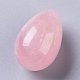Pietra d'uovo di quarzo rosa naturale G-Z012-02A-2