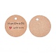Jewelry Display Kraft Paper Price Tags CDIS-WH0009-02A-1
