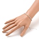 Bracelets de perles de nylon tressés réglables BJEW-JB05528-02-5