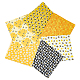 6 Stück 6 Stile Polyester-Baumwollgewebe&nbsp;DIY-WH0308-688-6
