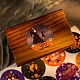 12Pcs Halloween Theme Round Dot Paper Picture Stickers for DIY Scrapbooking STIC-E003-02-8