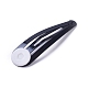 Spruzzare capelli clip a scatto in ferro verniciato X-PHAR-WH0006-07A-1