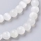 Brins de perles de sélénite naturelles G-I203-C-10mm-2