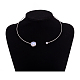 Verre colliers collier NJEW-BB17046-A-4
