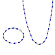 Unicraftale 304 Edelstahl Perlen Armbänder & Halsketten Sets SJEW-UN0001-03P-4
