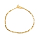 Ensemble de bracelets de cheville en perles tressées en coquillage cauri naturel pour fille femme X1-AJEW-AN00451-02-2