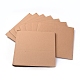 厚紙シートパッド  DIYクラフトモデルの構築  正方形  バリーウッド  30x30x0.3cm AJEW-WH0104-34B-1