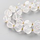 Chapelets de perles en cristal de quartz naturel G-A030-B37-12mm-3
