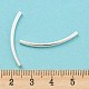 925 Sterling Silver Tube Beads STER-Q191-08S-4