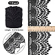 FINGERINSPIRE 4.8~5 Yards Polyester Lace Trim OCOR-FG0001-81A-2