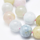 Natura Morganite Beads Strands G-D0001-03-10mm-3