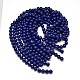 Dyed Lapis Lazuli Round Beads Strands G-N0139-01-12mm-2