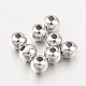 Round Sterling Silver Spacer Beads STER-I005-31-3mm-1