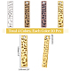 Pandahall elite 80pcs 4 couleurs pendentifs en alliage de zinc de style tibétain FIND-PH0005-11-6
