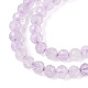 Natürliche Lavendel-Amethyst-Perlenstränge&nbsp;G-T143-03-3