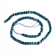 Natürliche Apatit Perlen Stränge G-E560-A07-4mm-2