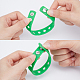 Sunnyclue 10pcs 10 couleurs bracelets en silicone pour enfants BJEW-SC0001-11-5
