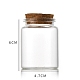 Стеклянная бутылка CON-WH0085-73B-1