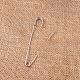 BENECREAT 350PCS Premium Quality 4-Size Pack Of Safety Pins Safety Pins Pack NEED-BC0001-03-FF-4