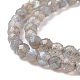 Chapelets de perles rondes en labradorite naturelle G-E251-31-4mm-3