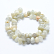 Chapelets de perles en pierre de lune naturelle X-G-E483-76-2