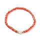 Bracelets en perles de rocaille de verre BJEW-JB06648-6