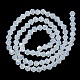 Imitation Jade Glass Beads Strands GLAA-F029-J4mm-05-2