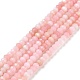 Chapelets de perles en opale rose naturelle G-E194-07-1