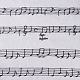 Tissu à mailles en polyester avec des notes de musique DIY-WH0449-28B-1