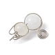 Pendenti con perle di vetro imitazione giada PALLOY-JF02479-02-3