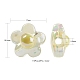 110pcs 5 couleurs perles acryliques transparentes TACR-LS0001-05-3